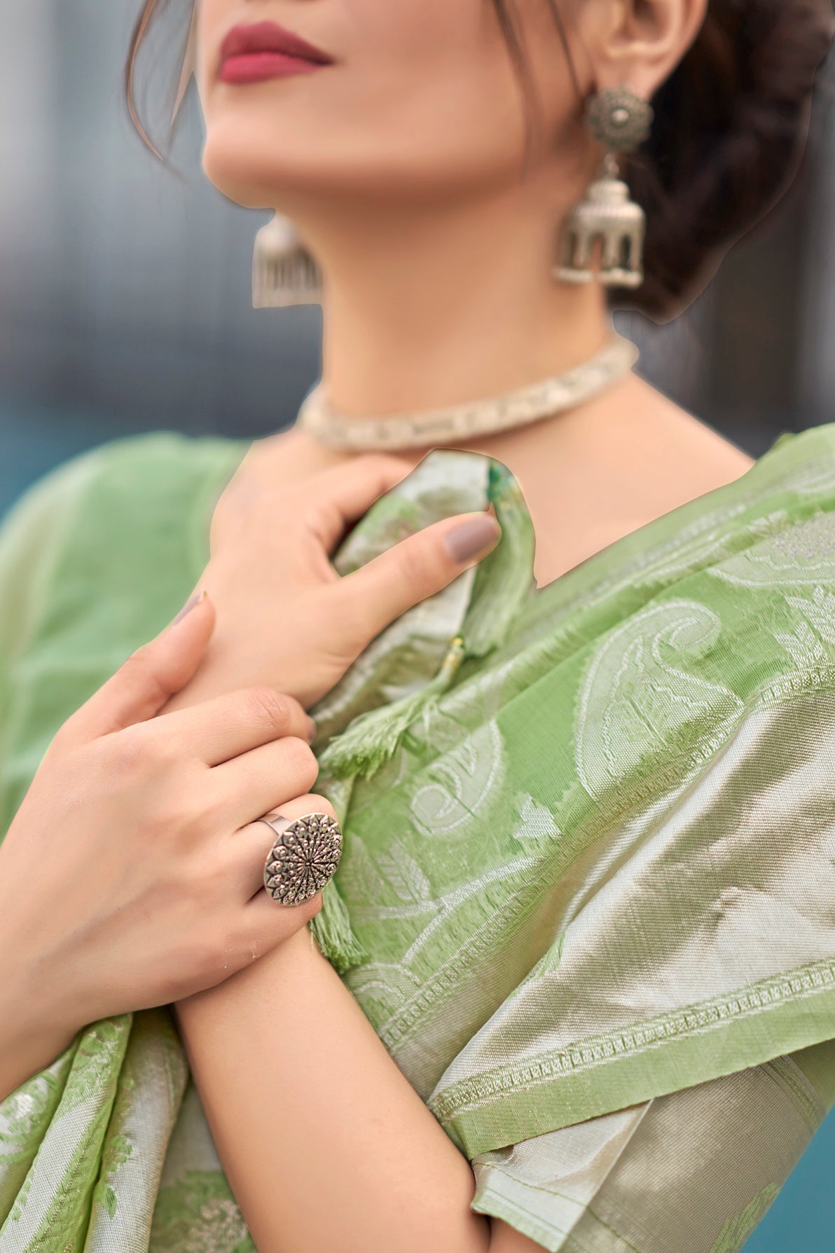 green-woven-cotton-saree-zb132457_3_SareeButa.com