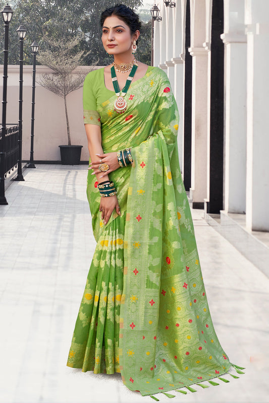 green-woven-cotton-saree-zb132465_1_SareeButa.com