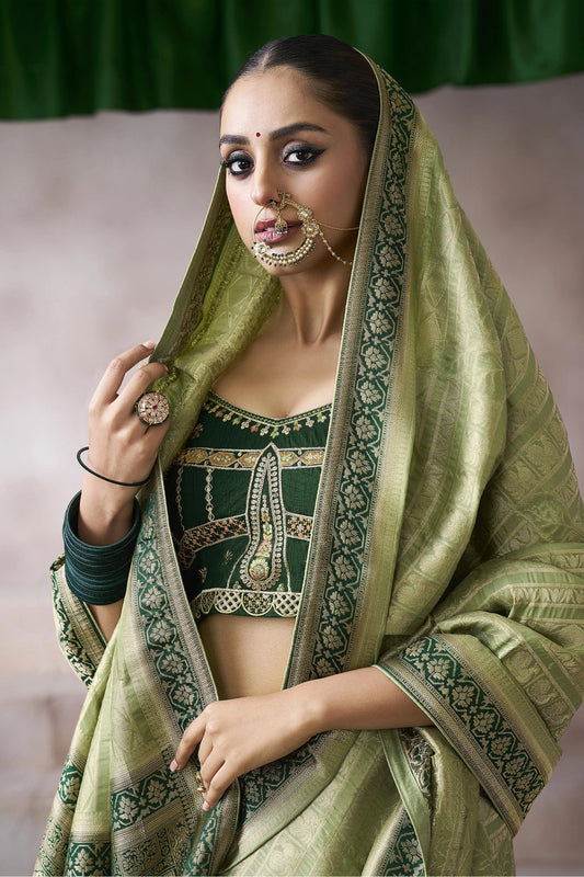 Green Woven Crepe Silk Saree-SAR11602_2_SareeButa.com