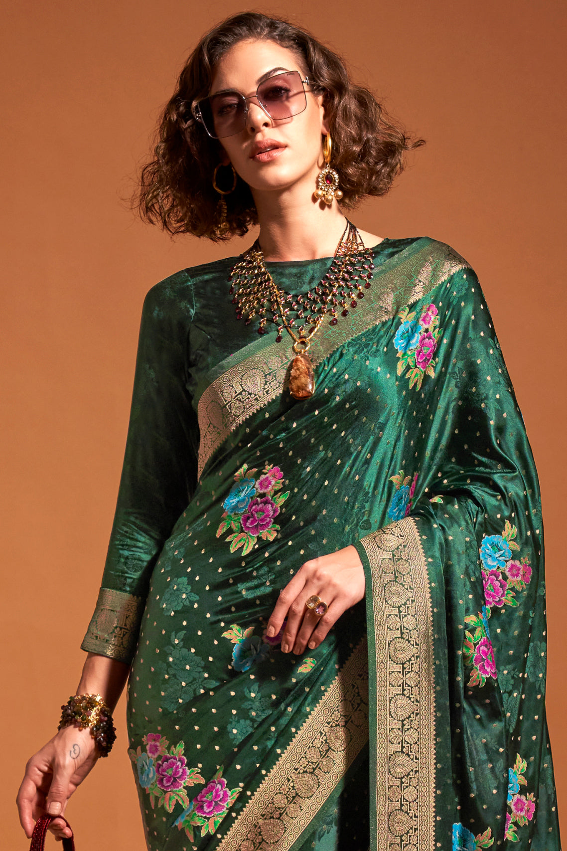 green-woven-satin-silk-saree-zb132661_3_SareeButa.com