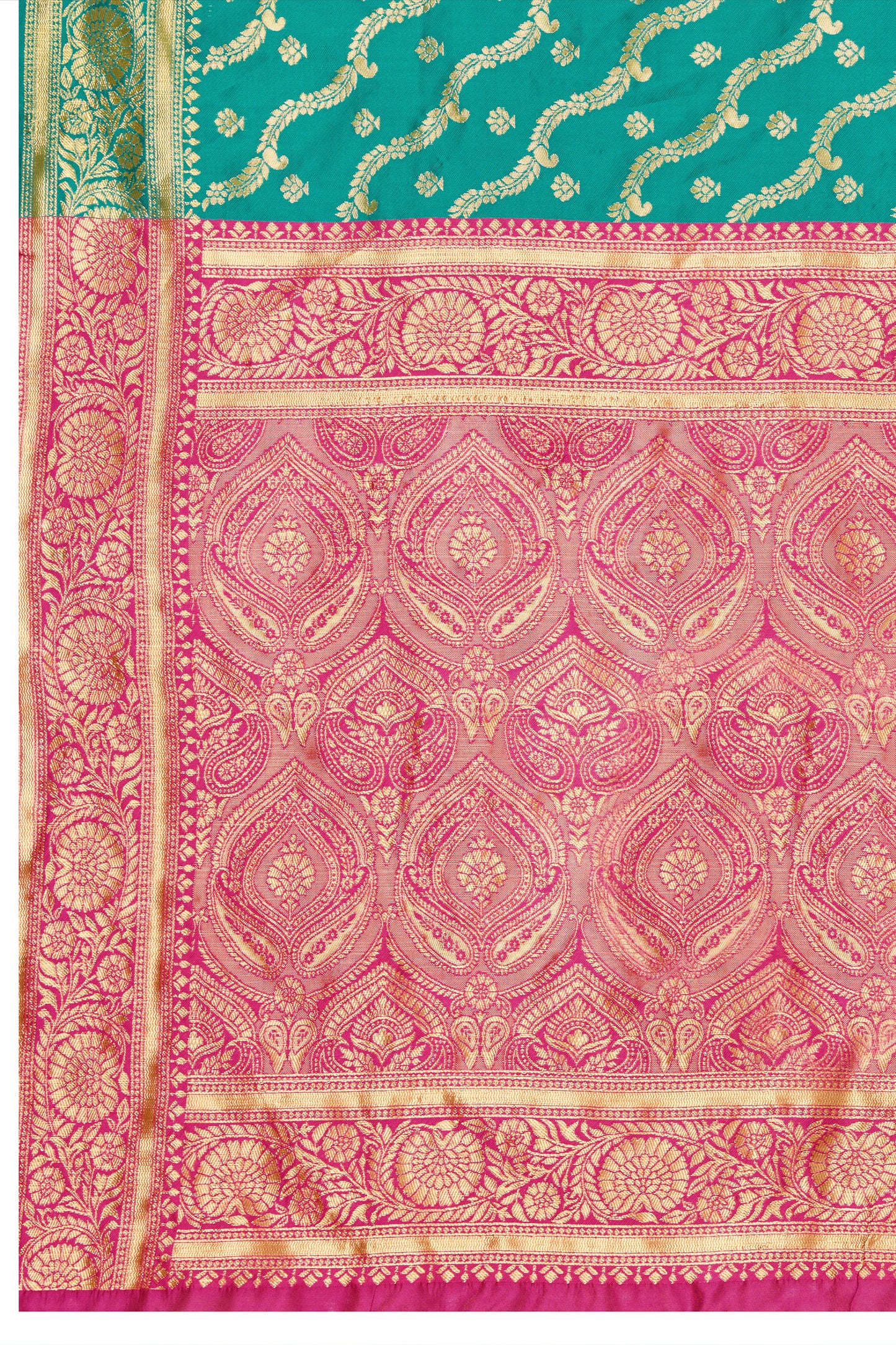 Green Woven Silk Saree-SAR12512_4_SareeButa.com