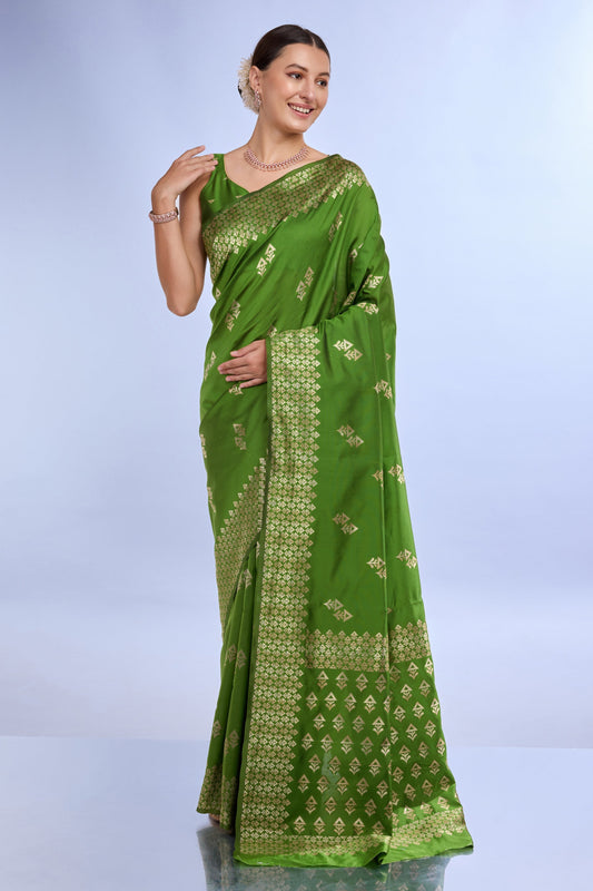 green-woven-silk-saree-zb132183_1_SareeButa.com