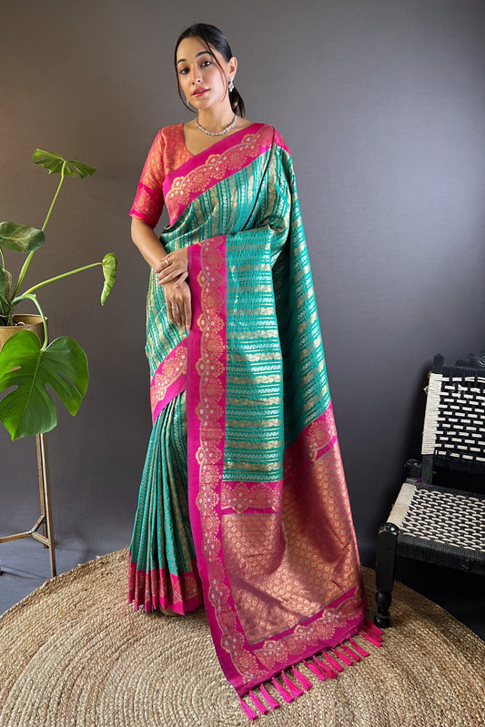 green-woven-silk-saree-zb132643_1_SareeButa.com