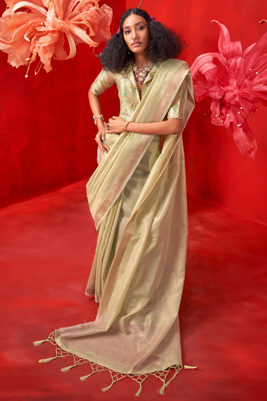 Green Woven Tissue Silk Saree-SAR12399_1_SareeButa.com