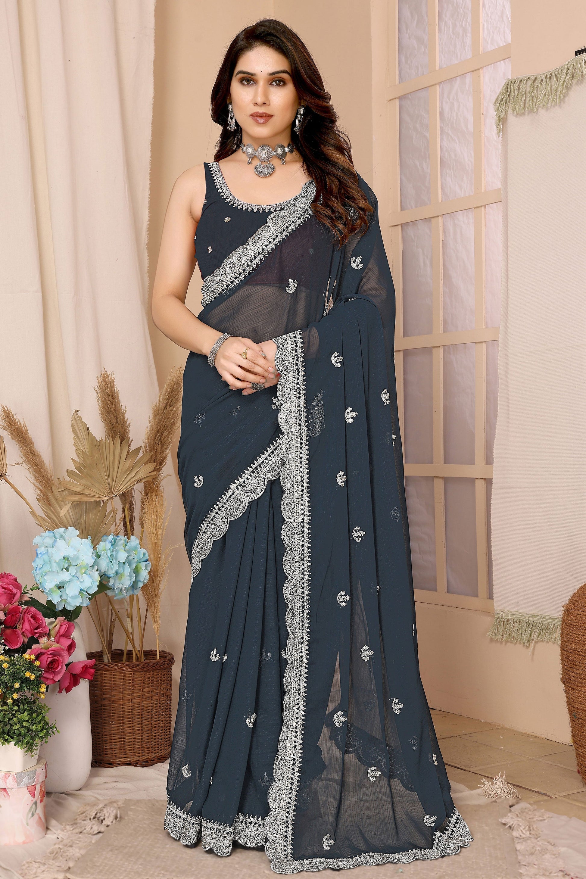 grey-embroidered-chiffon-saree-zb131395_1_SareeButa.com