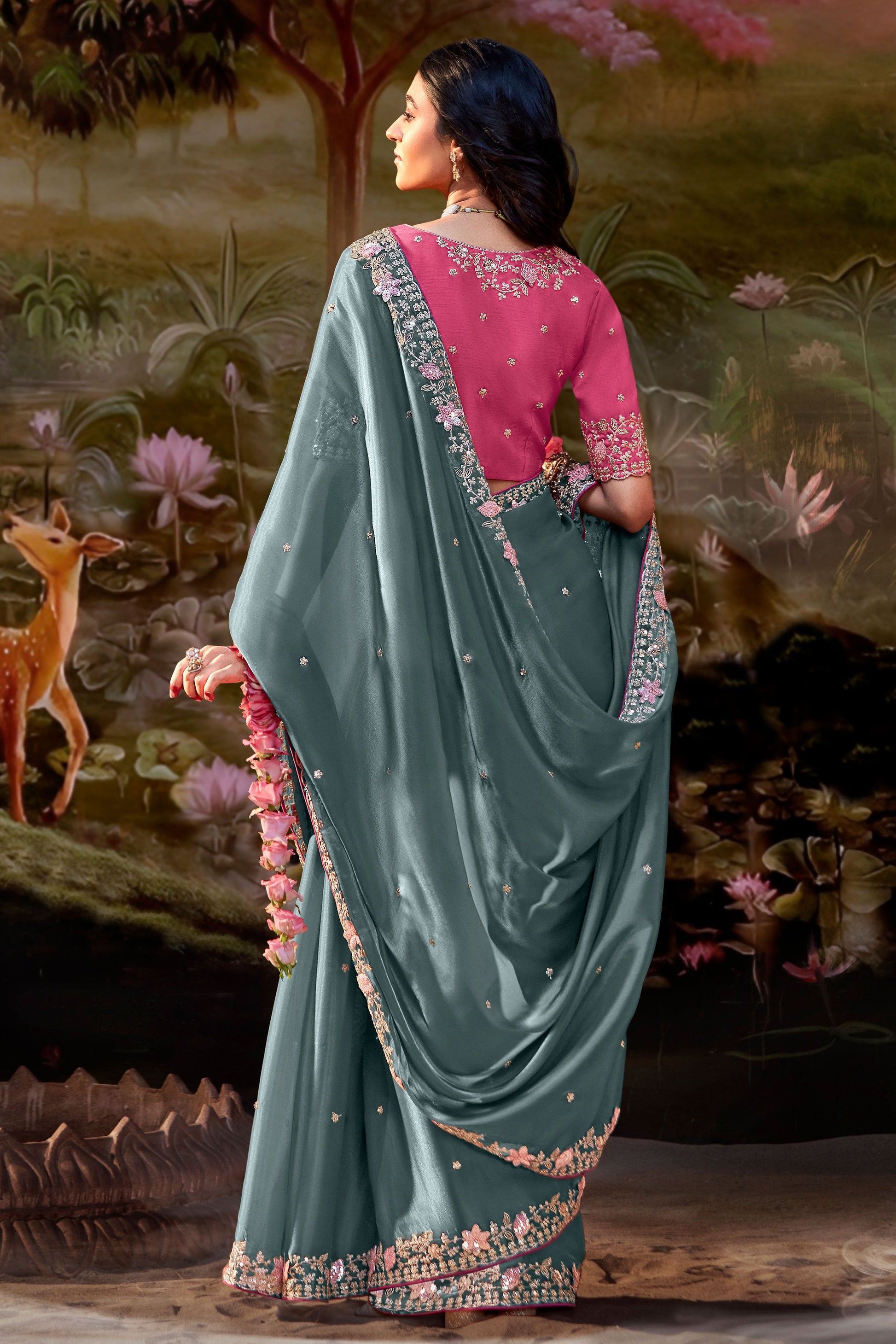 grey-embroidered-organza-saree-zb132791_3_SareeButa.com