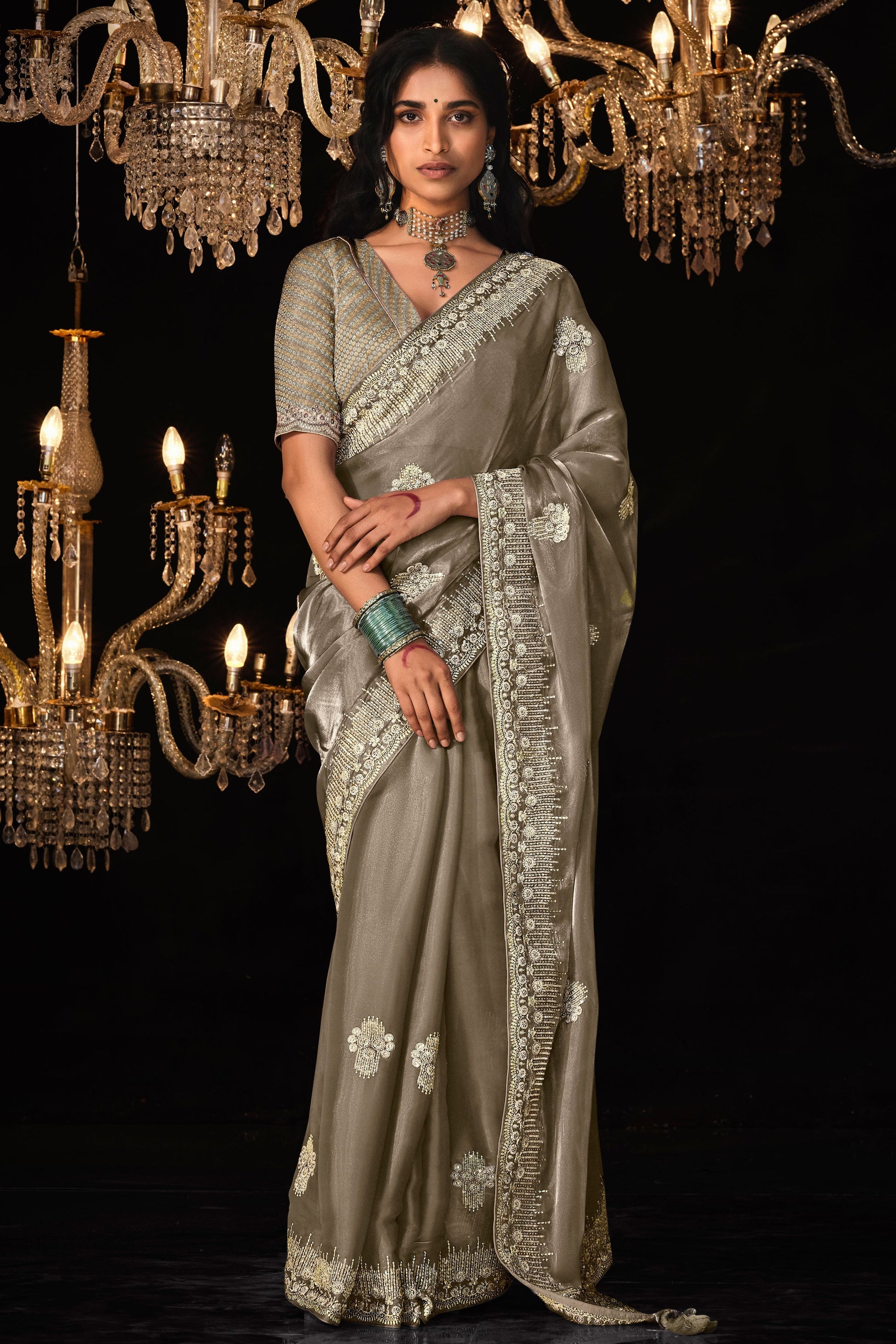 grey-embroidered-organza-silk-saree-zb131842_1_SareeButa.com