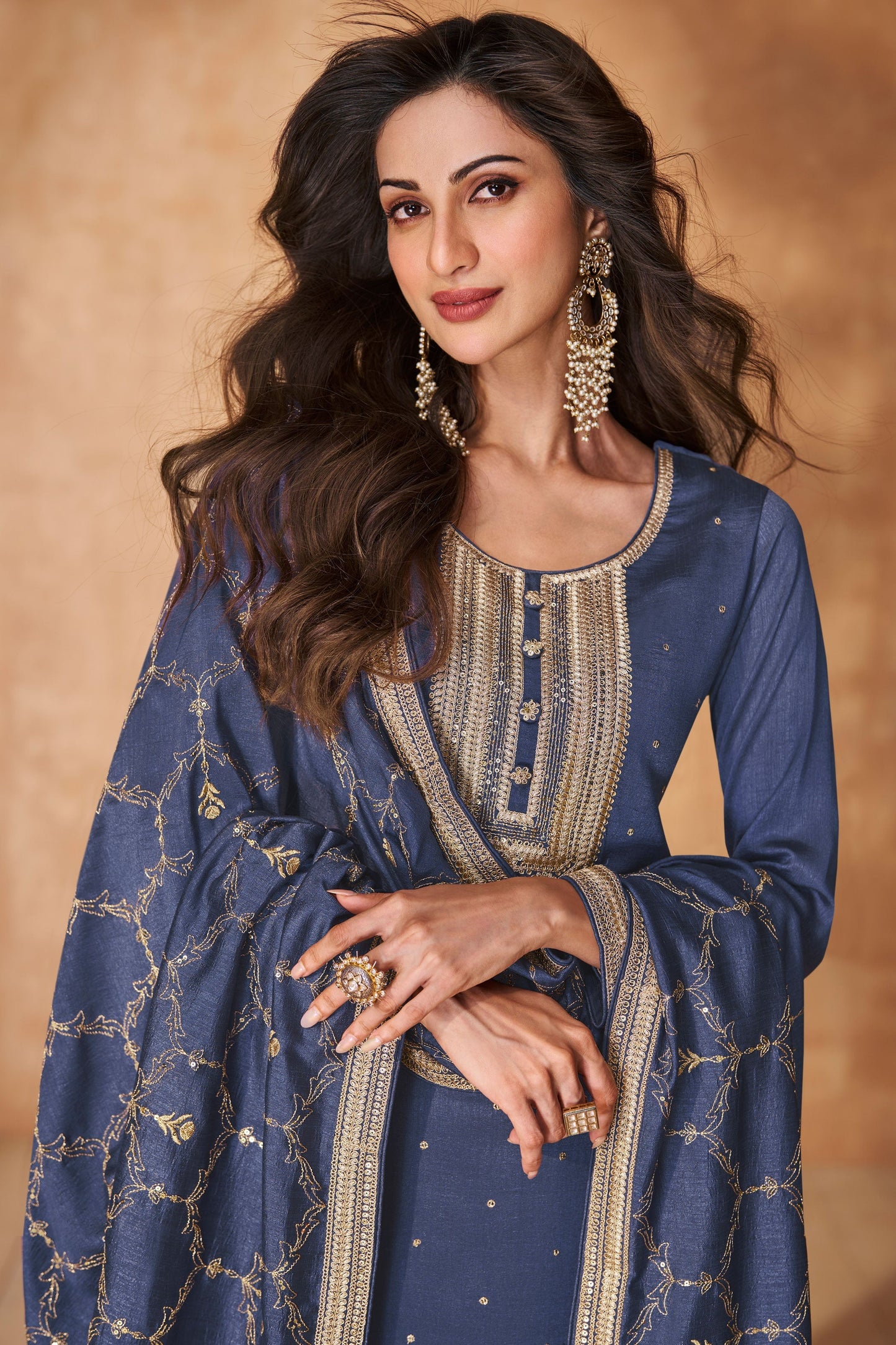 grey-embroidered-silk-straight-suit-ss010_2_SareeButa.com