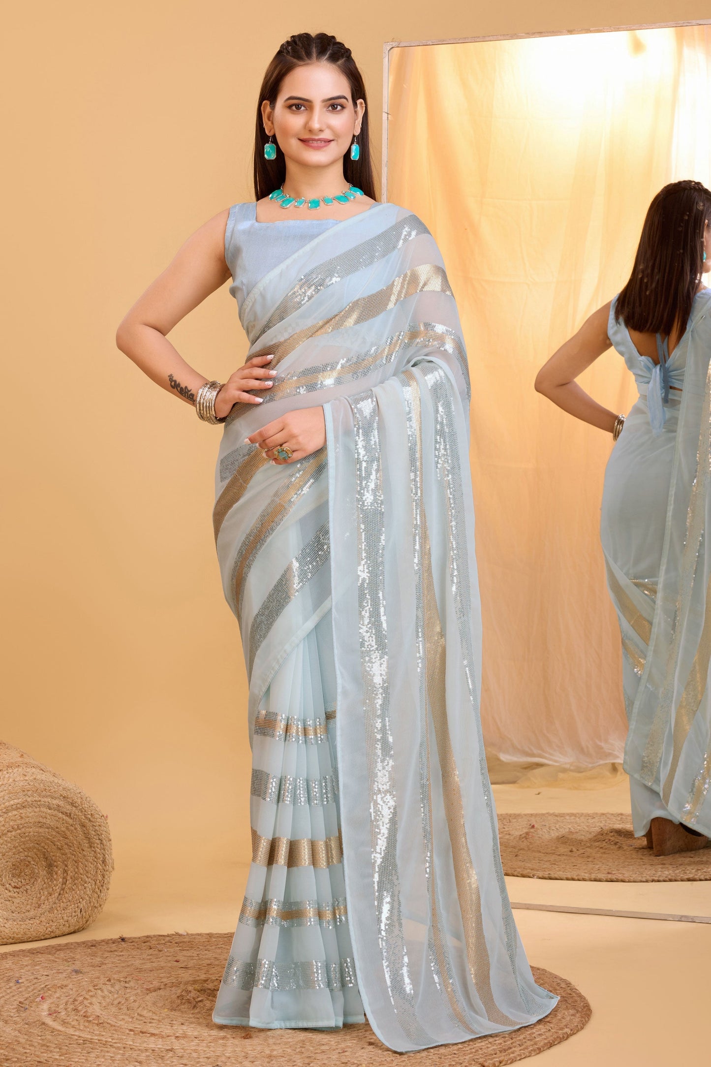 grey-georgette-sequin-saree-zb130565_1_SareeButa.com