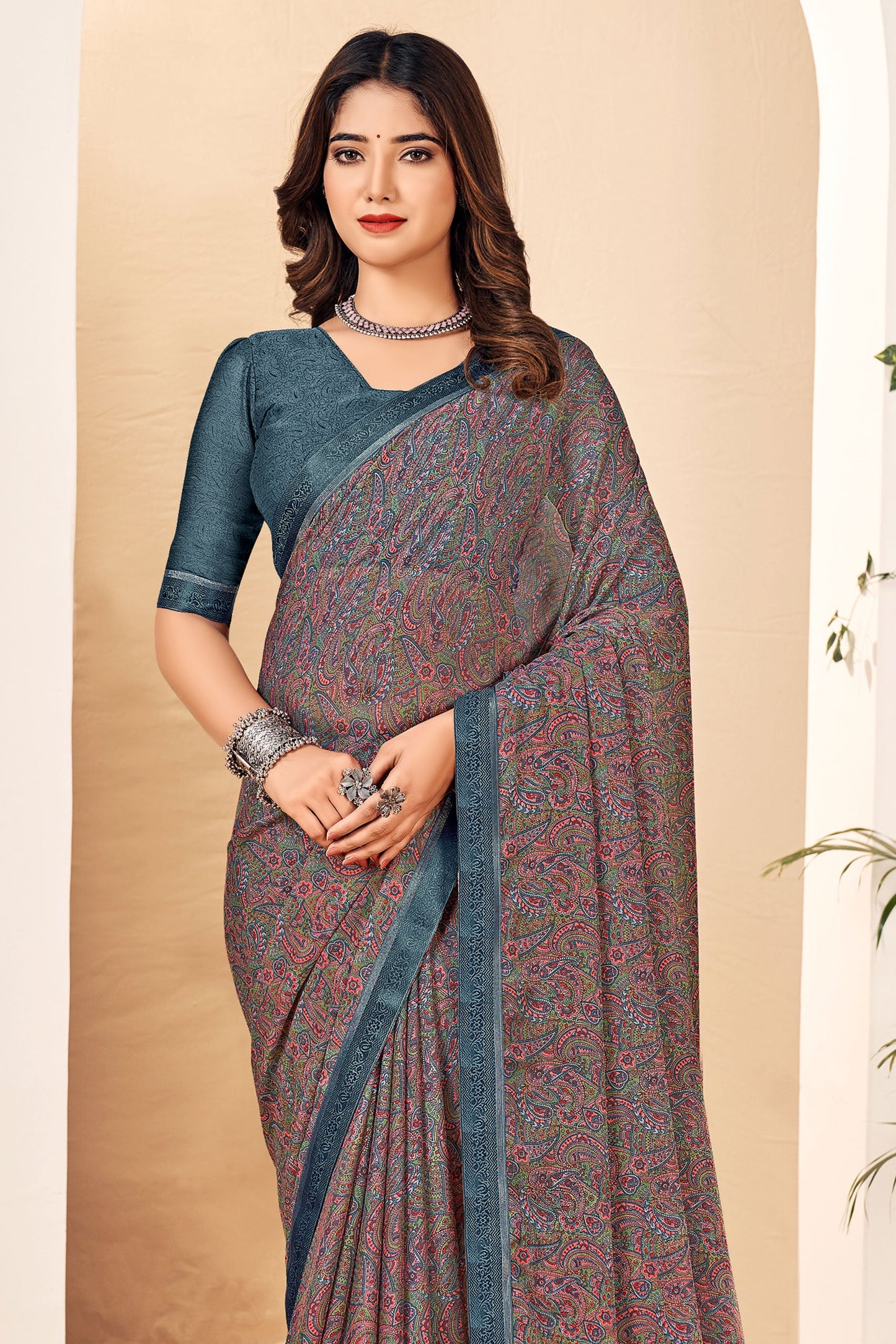 grey-printed-chiffon-saree-zb132693_2_SareeButa.com