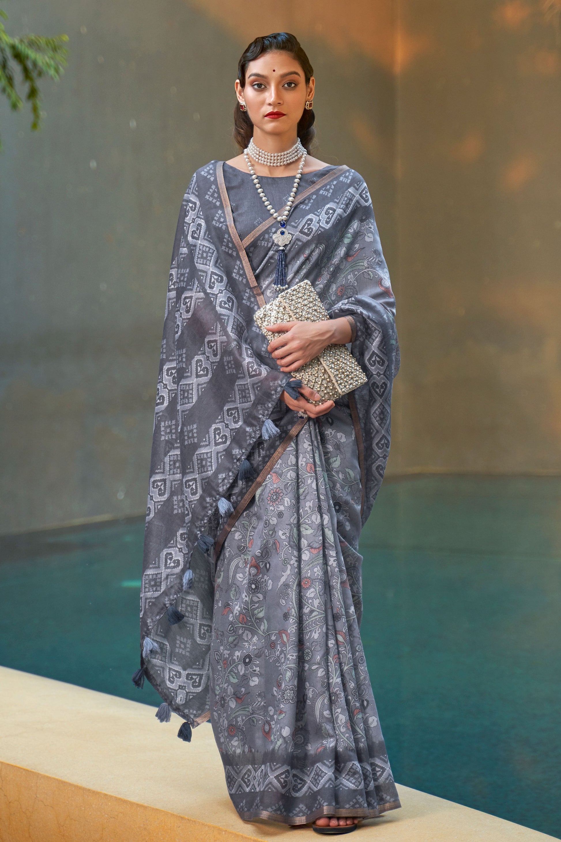 grey-printed-cotton-saree-zb130890_1_SareeButa.com