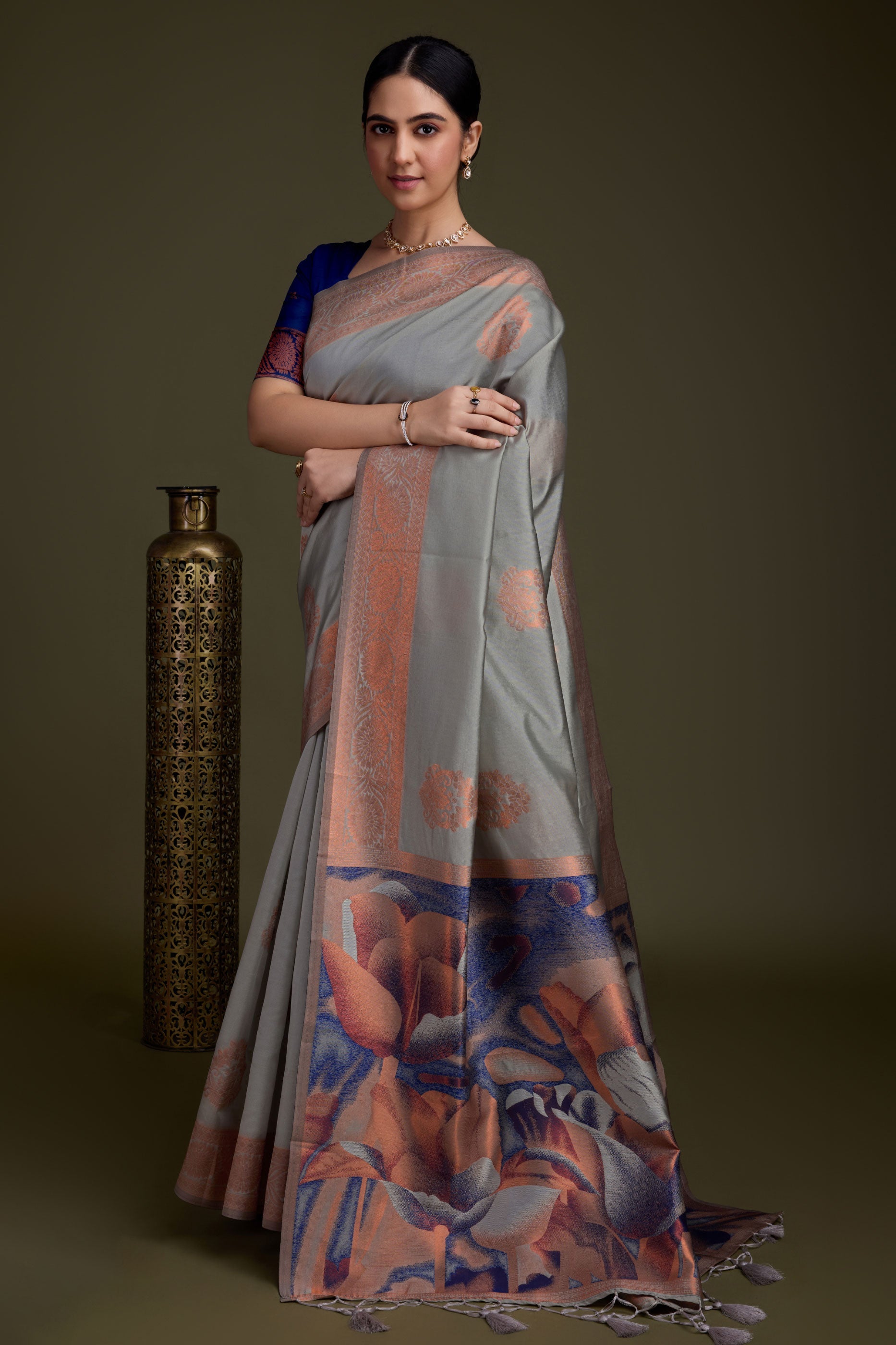 grey-woven-silk-saree-zb132243_1_SareeButa.com