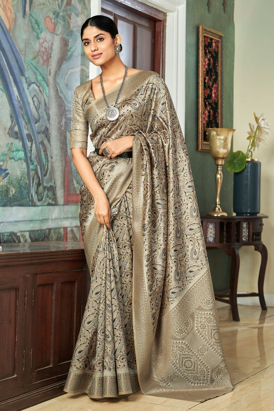 grey-printed-satin-silk-saree-zb130747_1_SareeButa.com