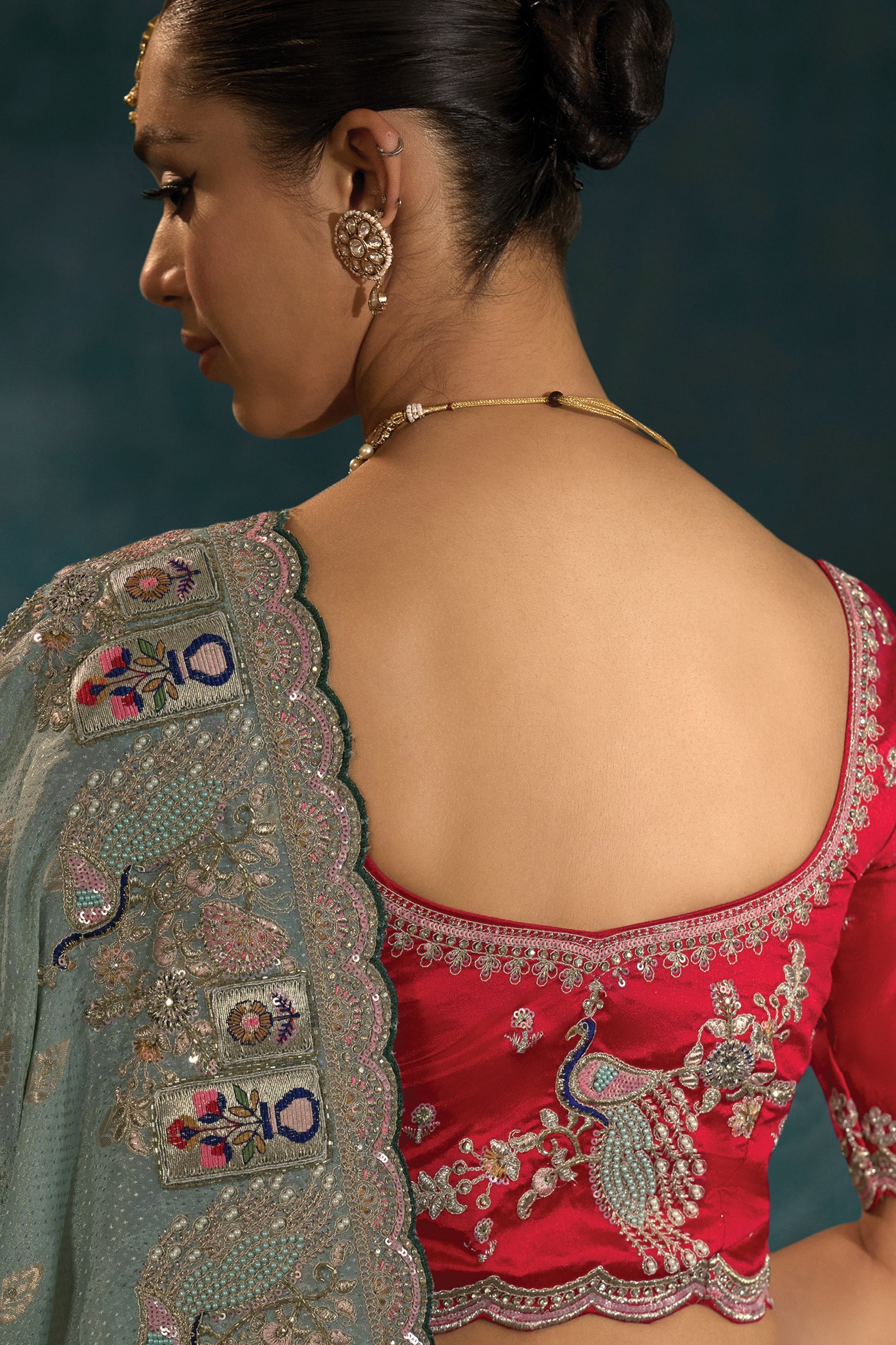 Grey Embroidered Crepe Silk Saree-SAR10395_3_SareeButa.com