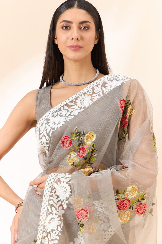 grey-embroidered-organza-saree-zb131087_2_SareeButa.com