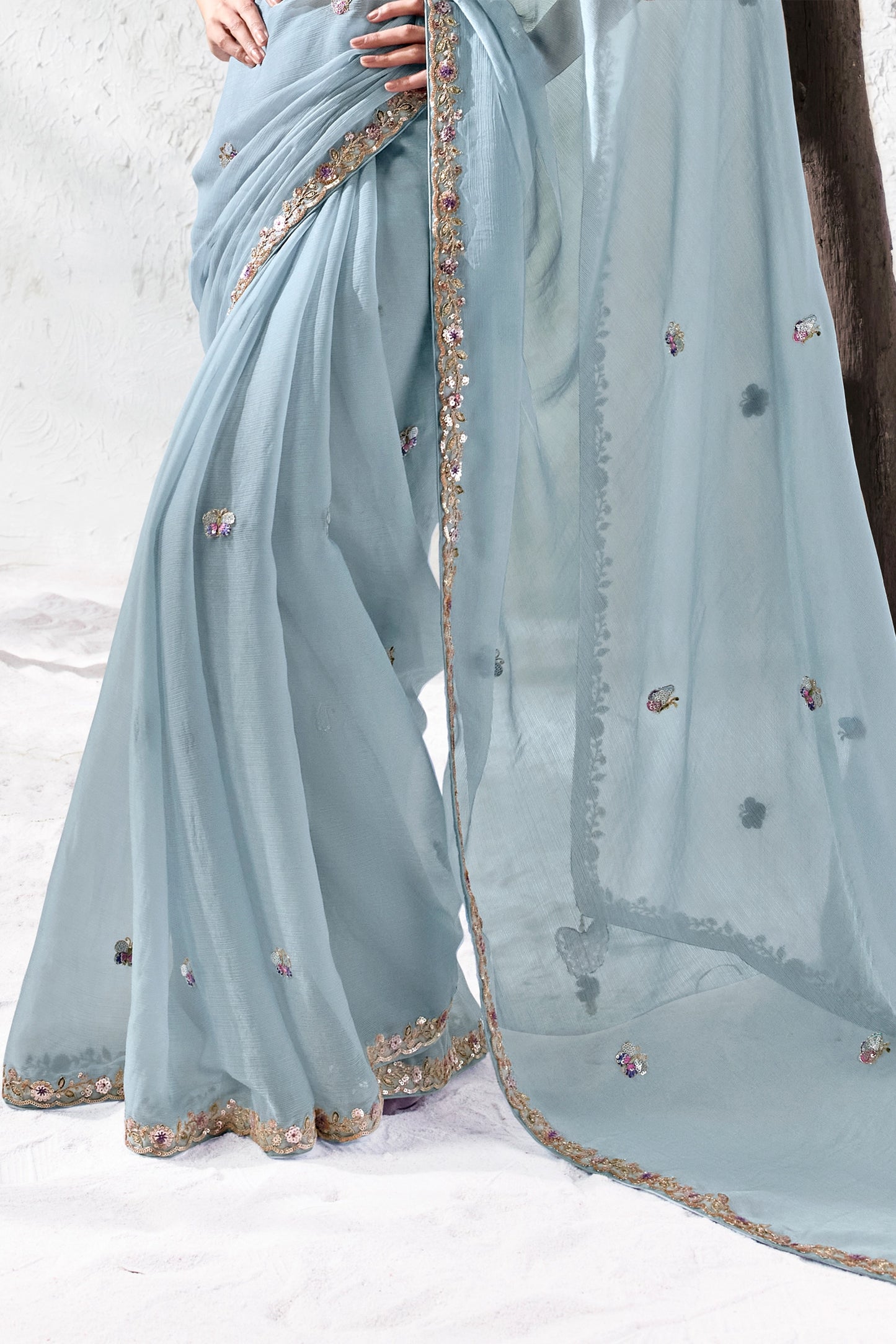 Grey Embroidered Tissue Silk Saree-SAR13145_4_SareeButa.com