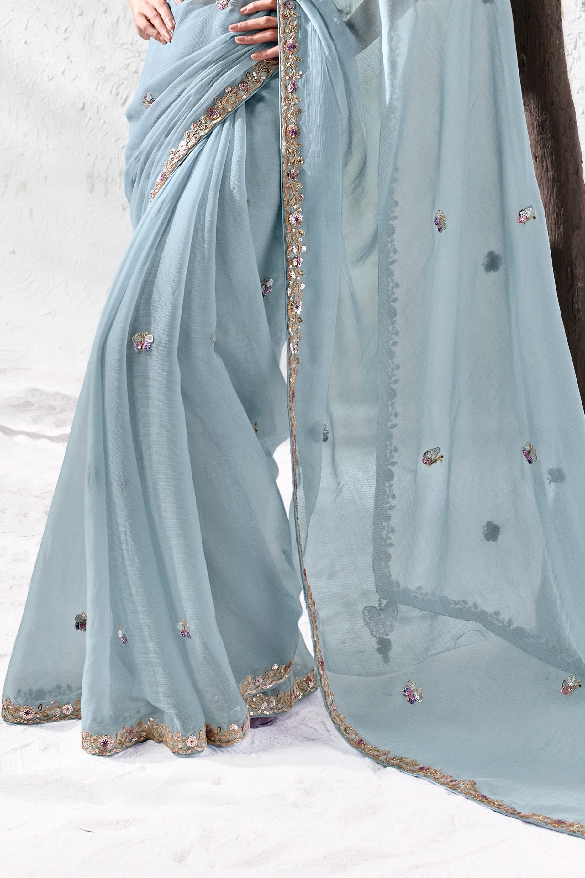 Grey Embroidered Tissue Silk Saree-SAR13145_4_SareeButa.com