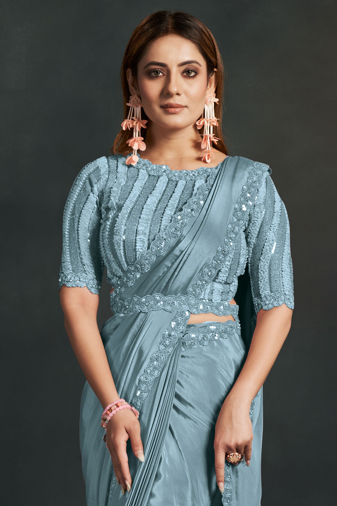 grey-georgette-silk-readymade-saree-zb130596_2_SareeButa.com