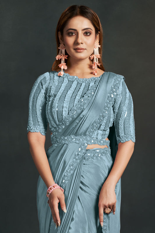 grey-georgette-silk-readymade-saree-zb130596_2_SareeButa.com