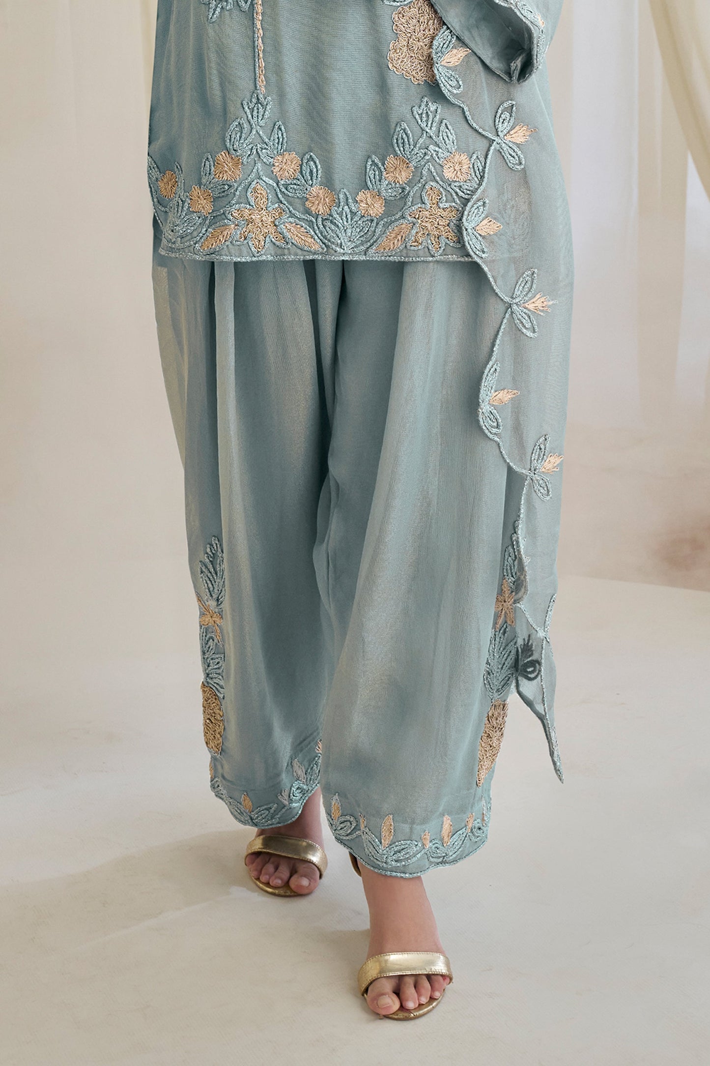 Grey Readymade Embroidered Simar Silk Suit-SAR11726_5_SareeButa.com