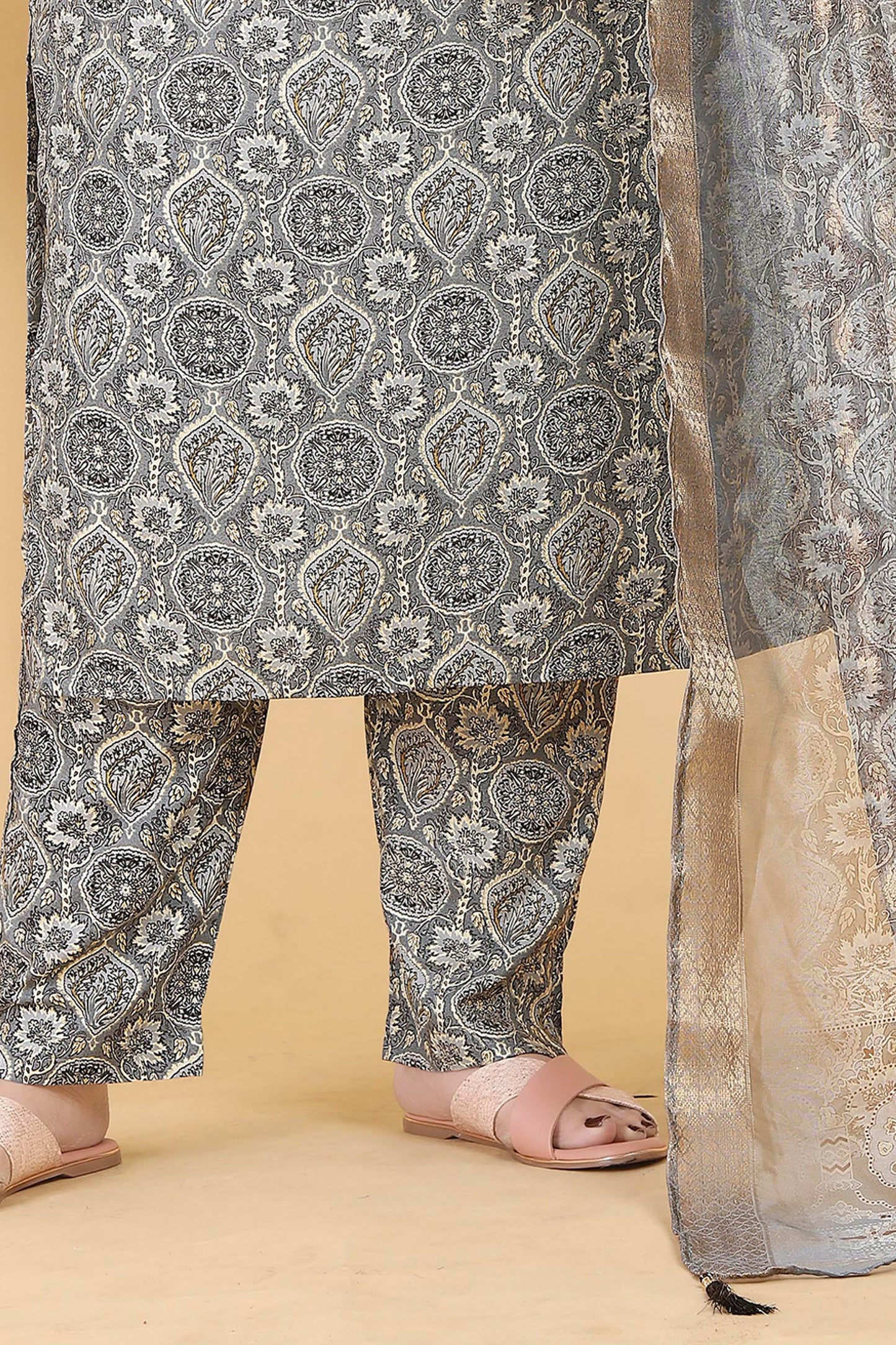 Grey Readymade Rayon Suit-SAR11760_5_SareeButa.com