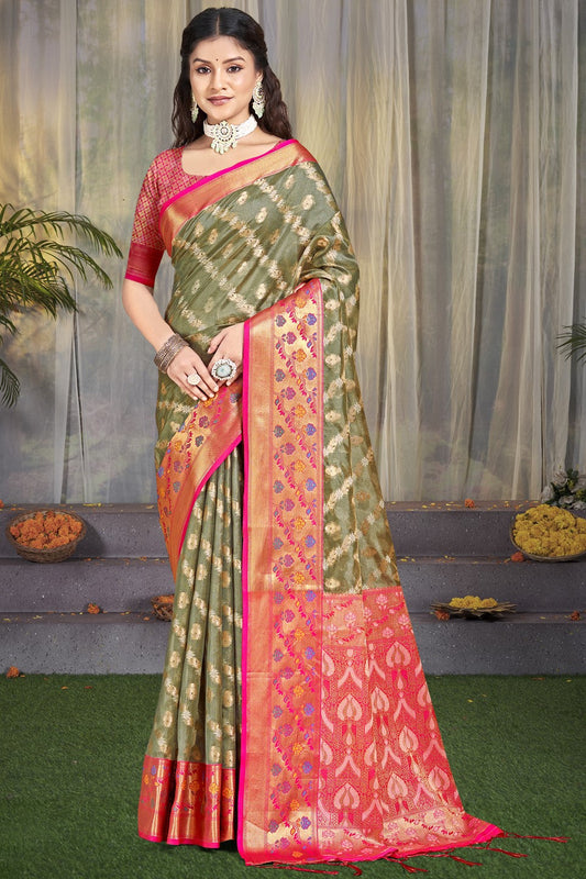 Grey Silk Saree-ZB132947_1_SareeButa.com