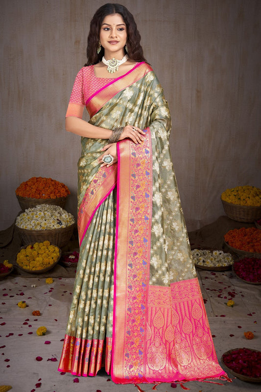 Grey Silk Saree-ZB132958_1_SareeButa.com