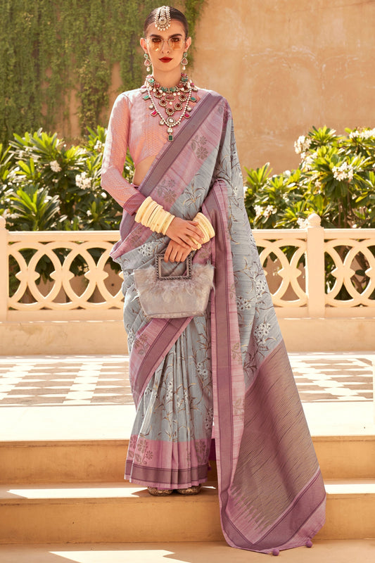 grey-viscose-silk-saree-zb132085_1_SareeButa.com