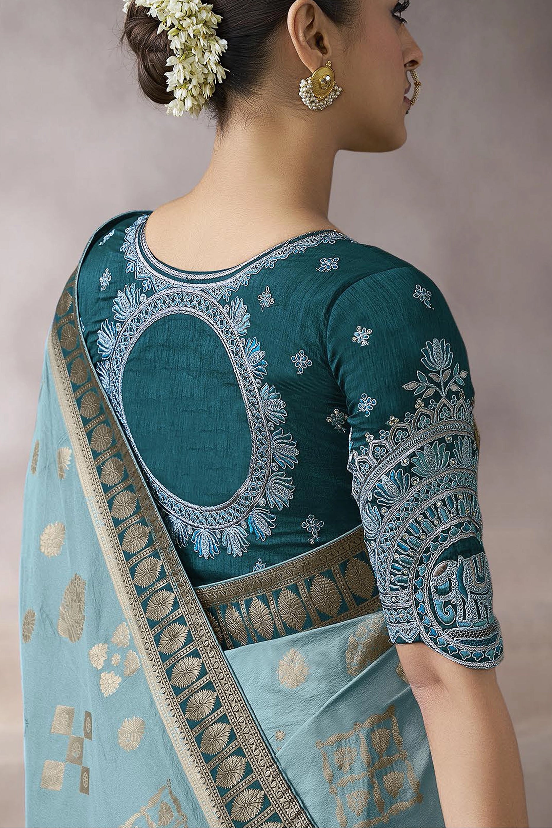 Grey Woven Crepe Silk Saree-SAR11608_3_SareeButa.com