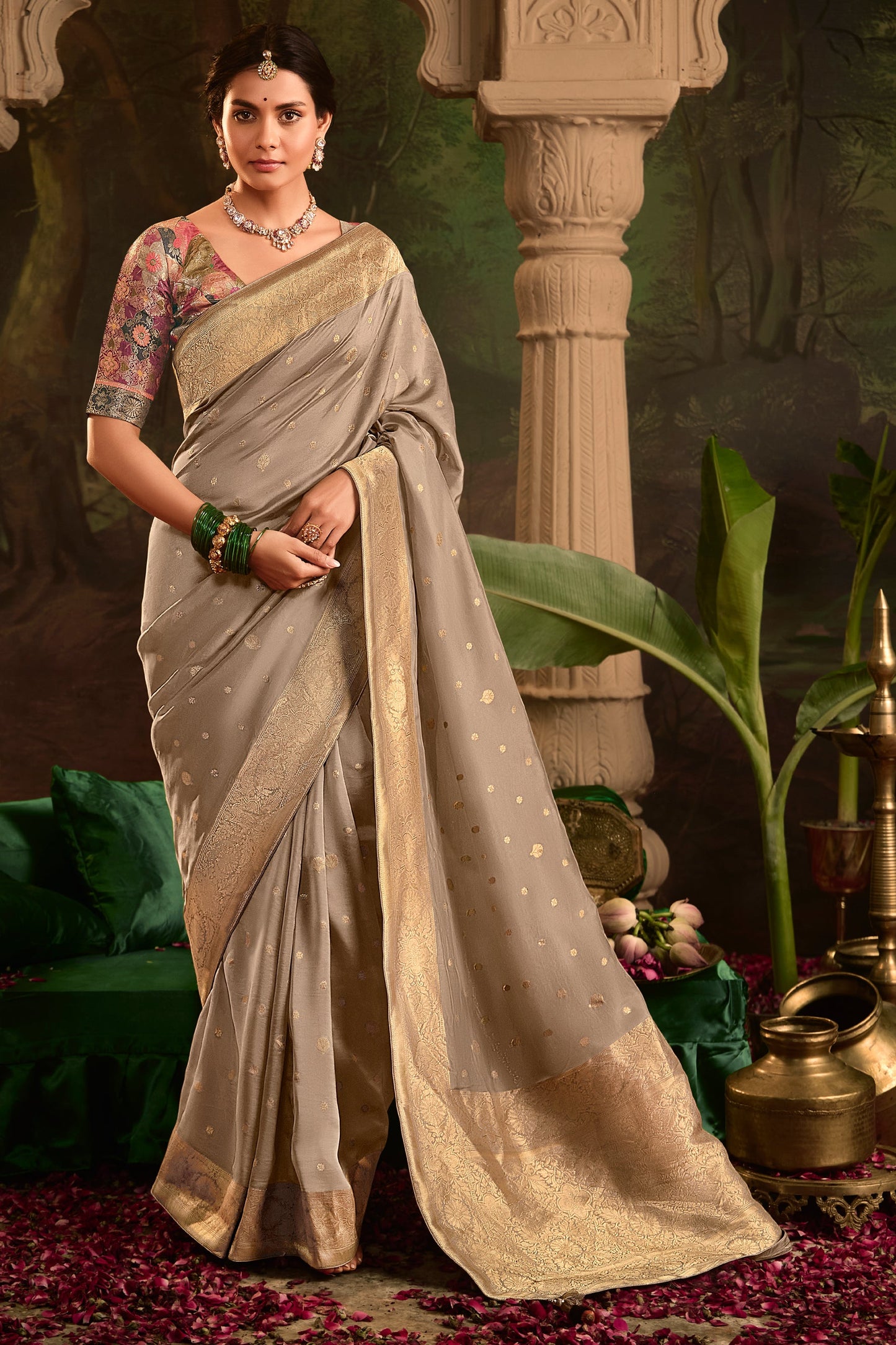 Grey Woven Crepe Silk Saree-ZB133576_1_SareeButa.com