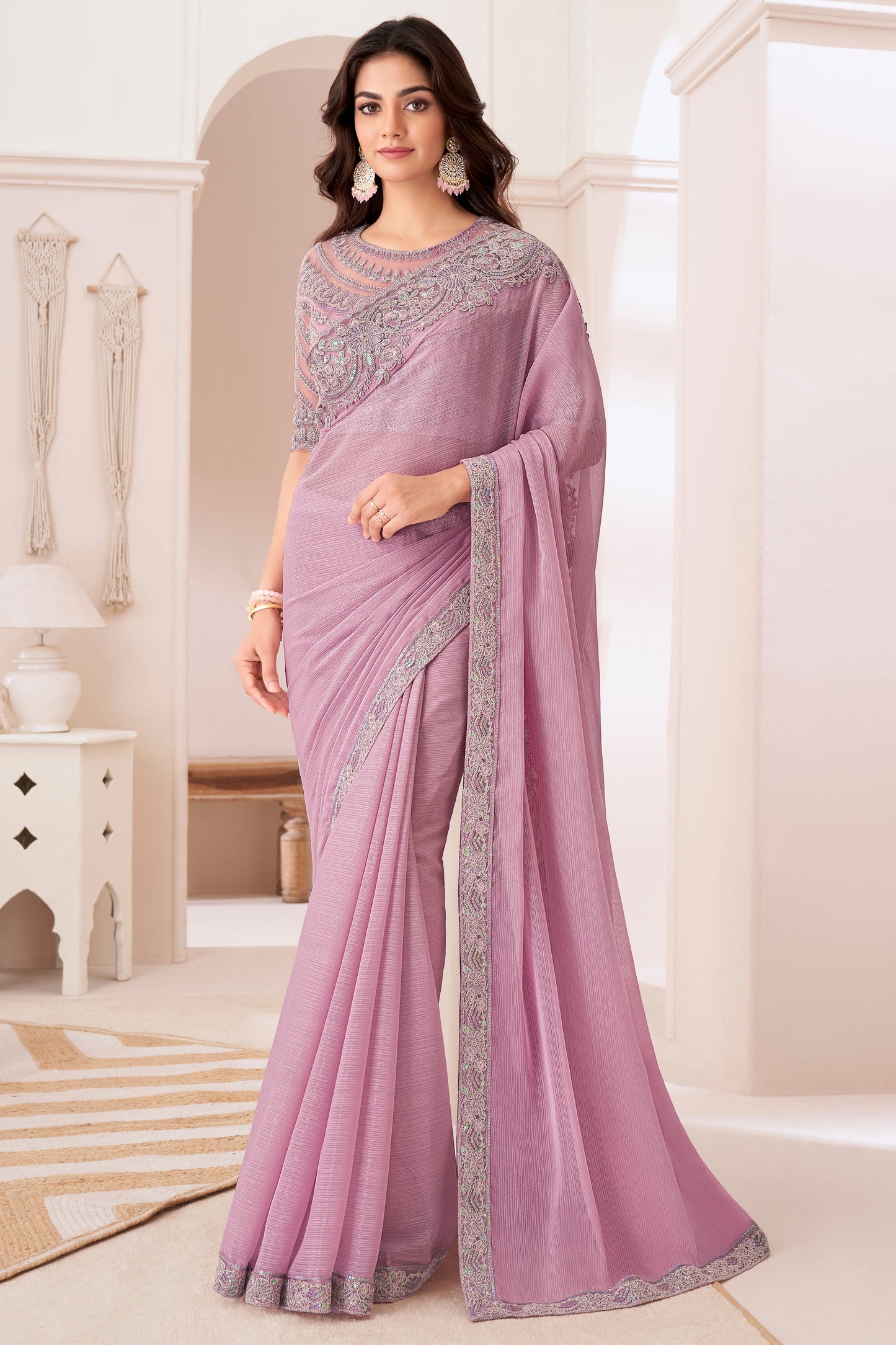 lavendar-embroidered-chiffon-saree-zb132160_1_SareeButa.com