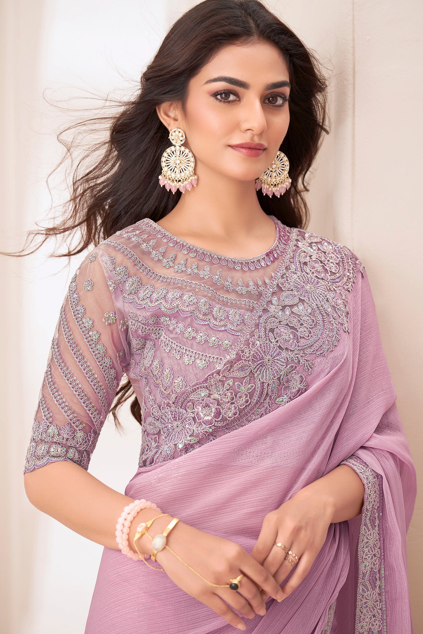 lavendar-embroidered-chiffon-saree-zb132160_2_SareeButa.com