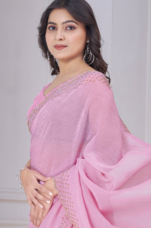 Lavender Embroidered Soft Silk Saree-SAR10761_2_SareeButa.com