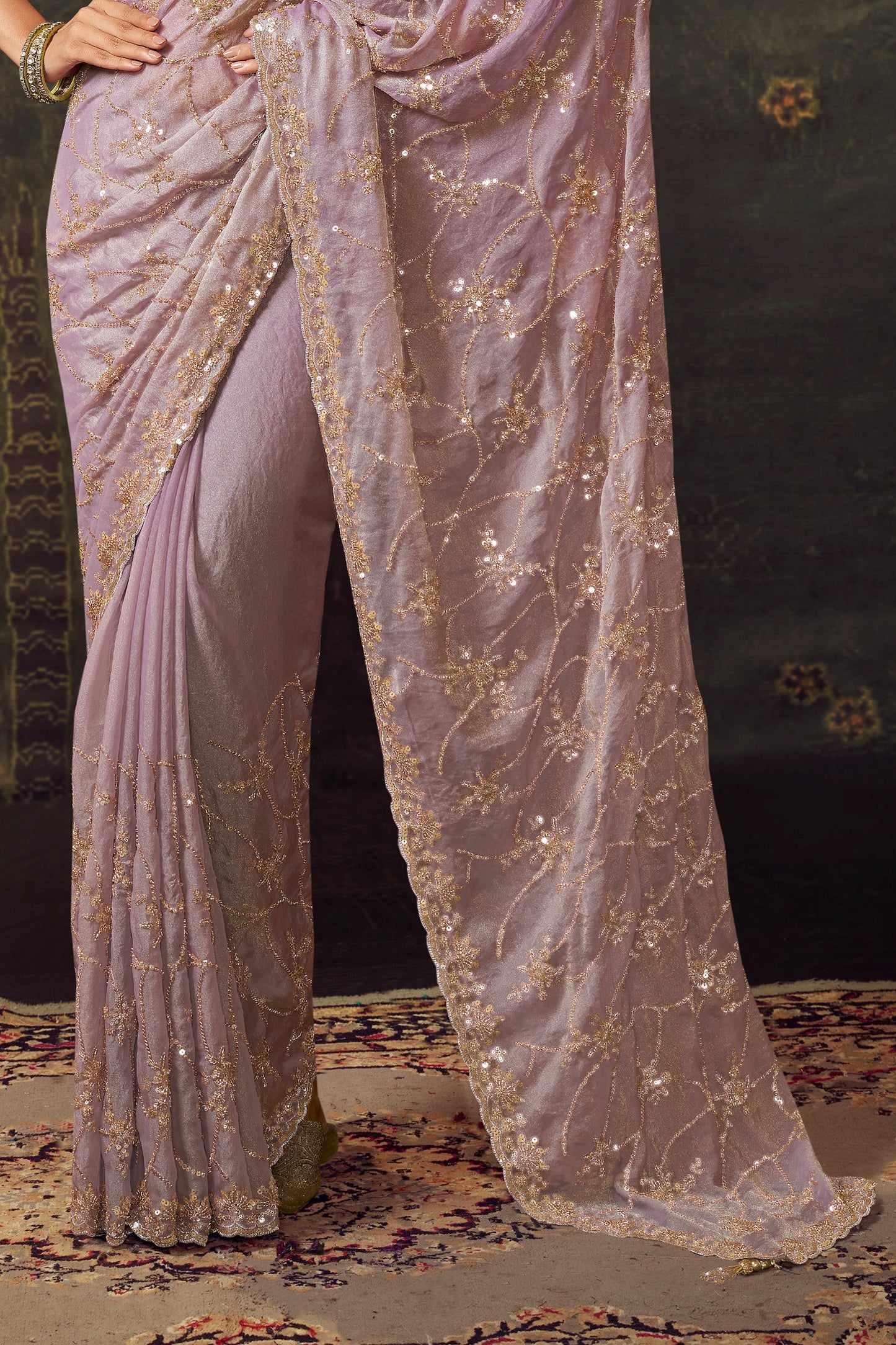 Lavender Embroidered Tissue Saree-SAR11169_4_SareeButa.com