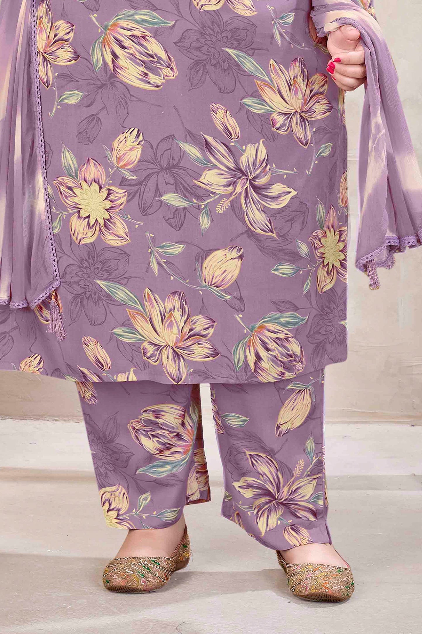 Lavender Readymade Rayon Suit-SAR11773_5_SareeButa.com