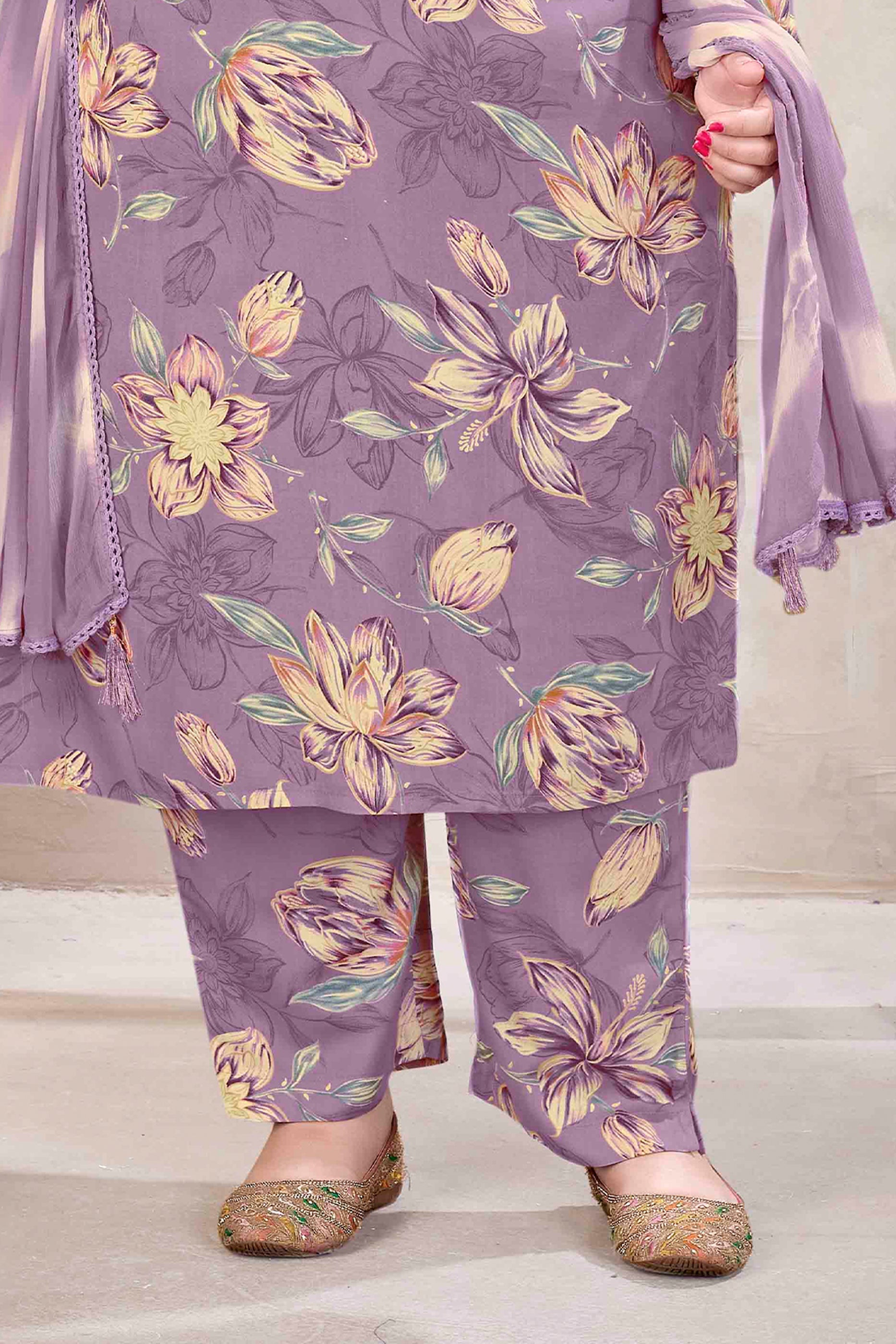 Lavender Readymade Rayon Suit-SAR11773_5_SareeButa.com