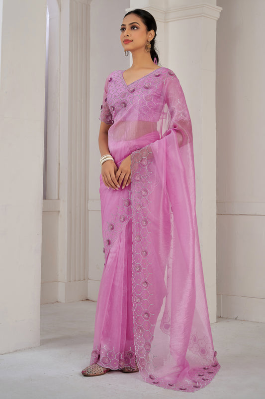 lavender-stone-work-organza-saree-zb133475_1_Sareebuta.com