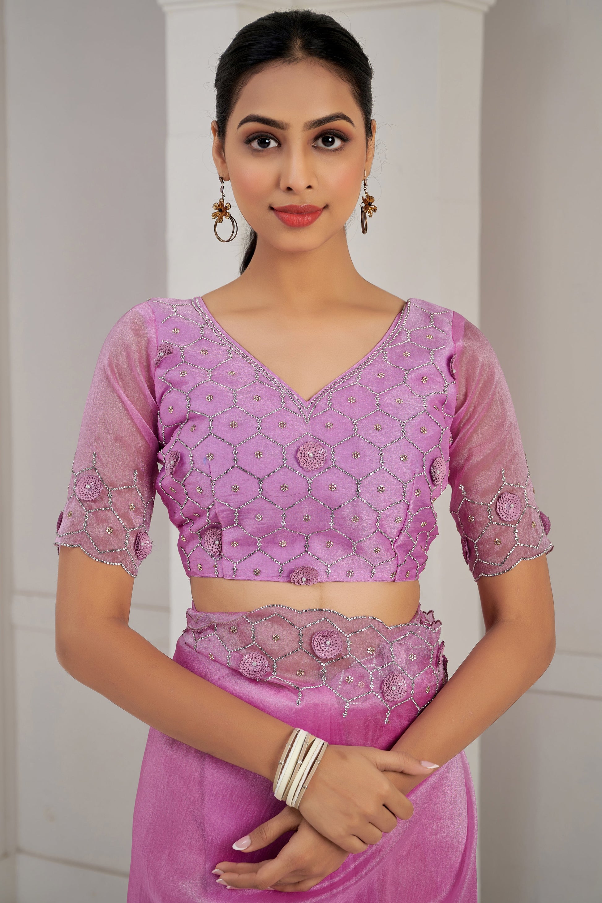 lavender-stone-work-organza-saree-zb133475_8_Sareebuta.com