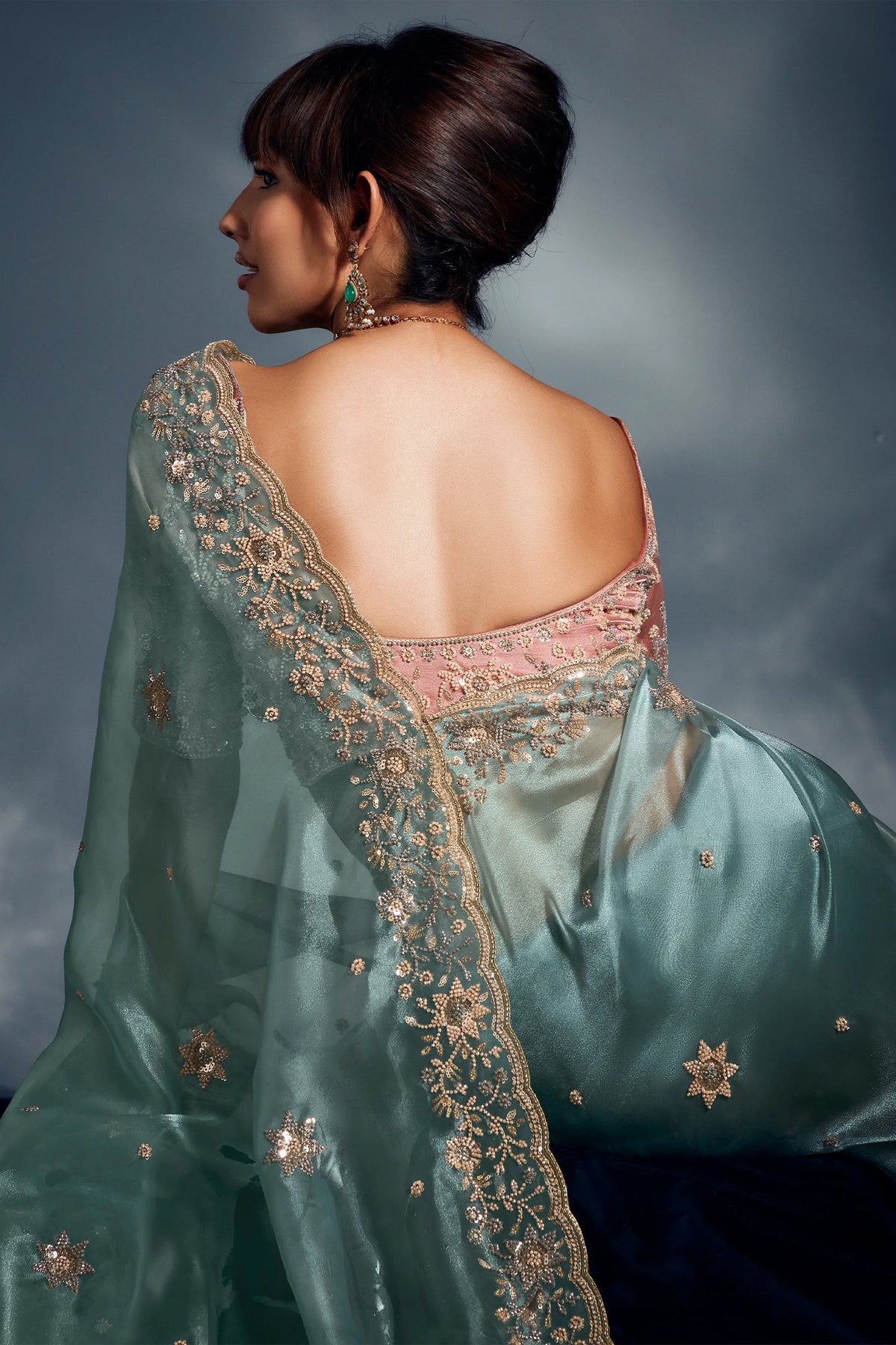 Light Blue Embroidered Tissue Silk Saree-SAR10212_3_SareeButa.com