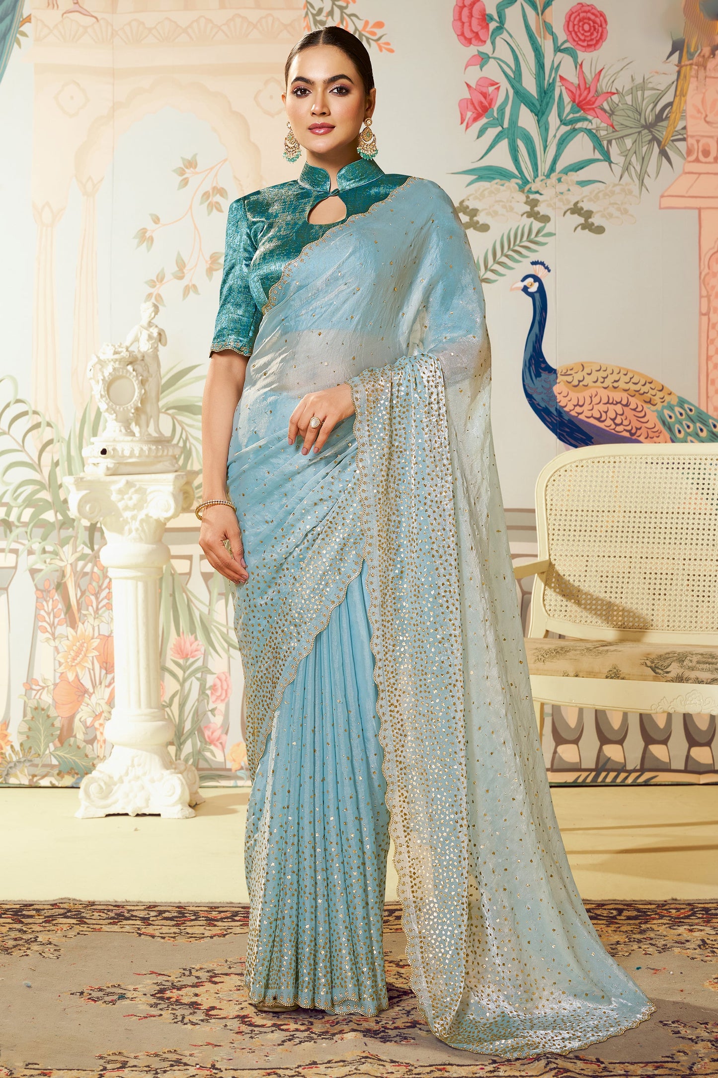Light Blue Satin Silk Saree-SAR10468_1_SareeButa.com