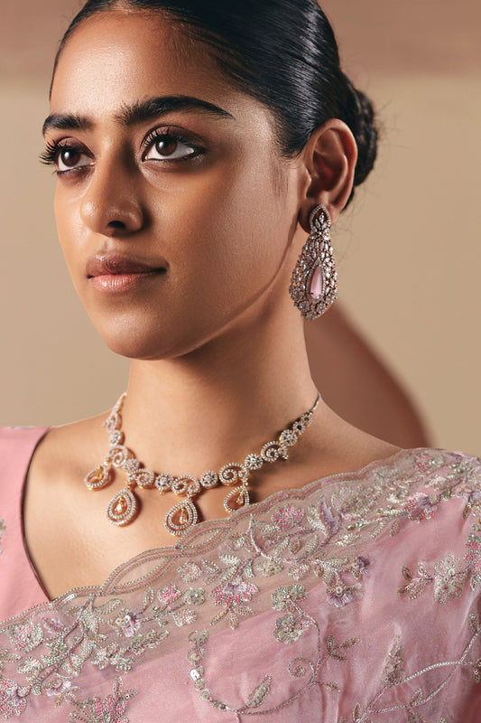 Light Pink Embroidered Organza Saree-SAR10551_2_SareeButa.com