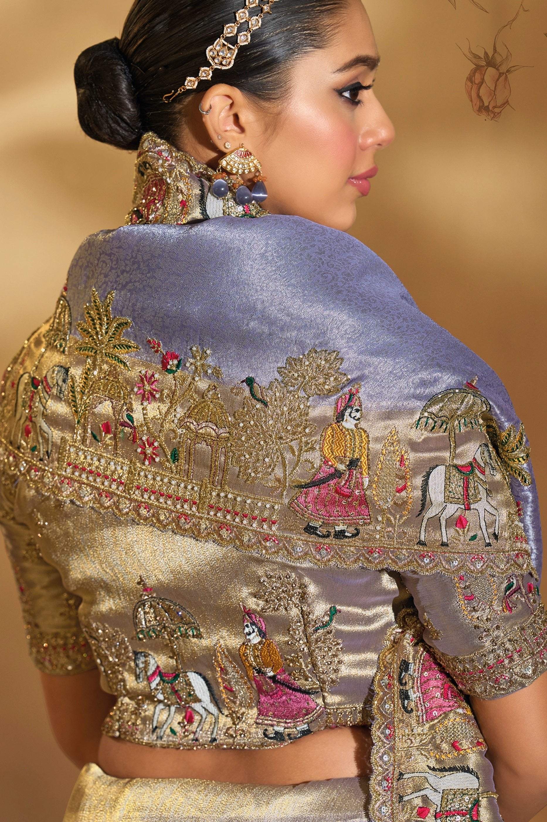 Light Purple Embroidered Woven Silk Saree-SAR10612_3_SareeButa.com