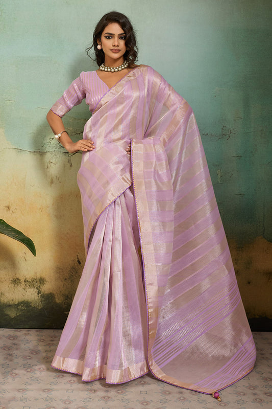 Lilac Woven Cotton Silk Saree-SAR12566_1_SareeButa.com