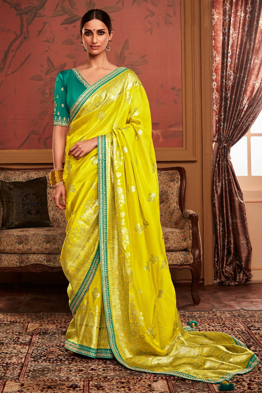 lime-green-woven-dola-silk-saree-zb131420_1_SareeButa.com