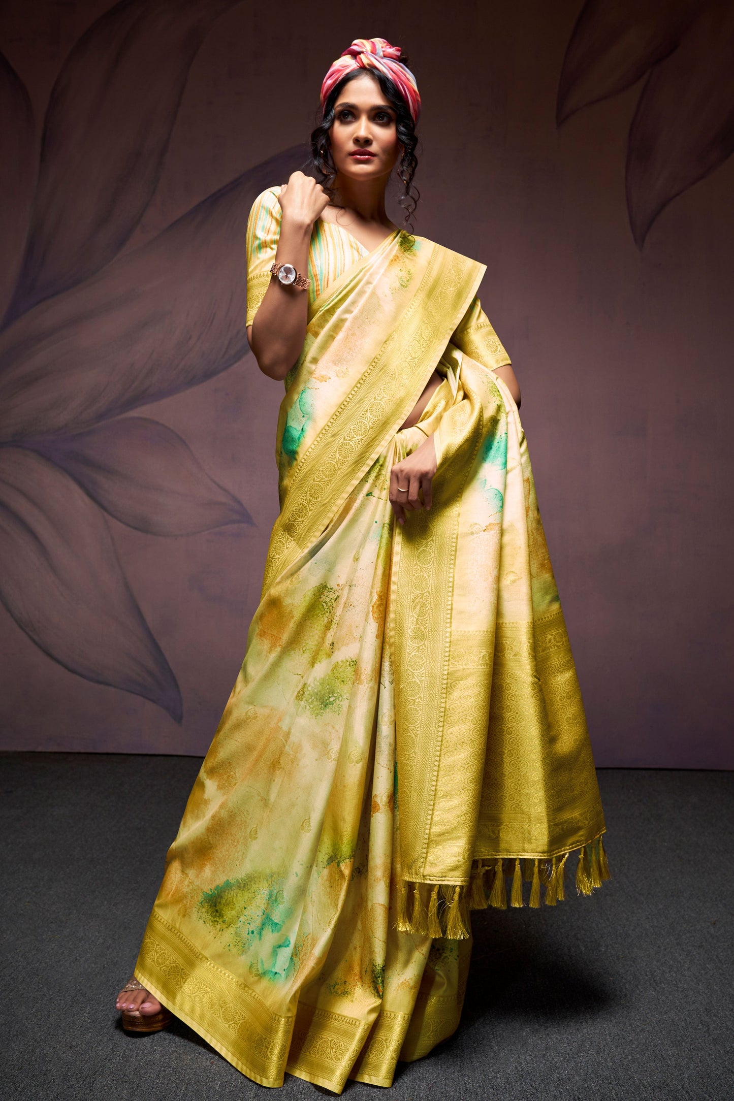 lime-printed-silk-saree-zb130720_1_SareeButa.com