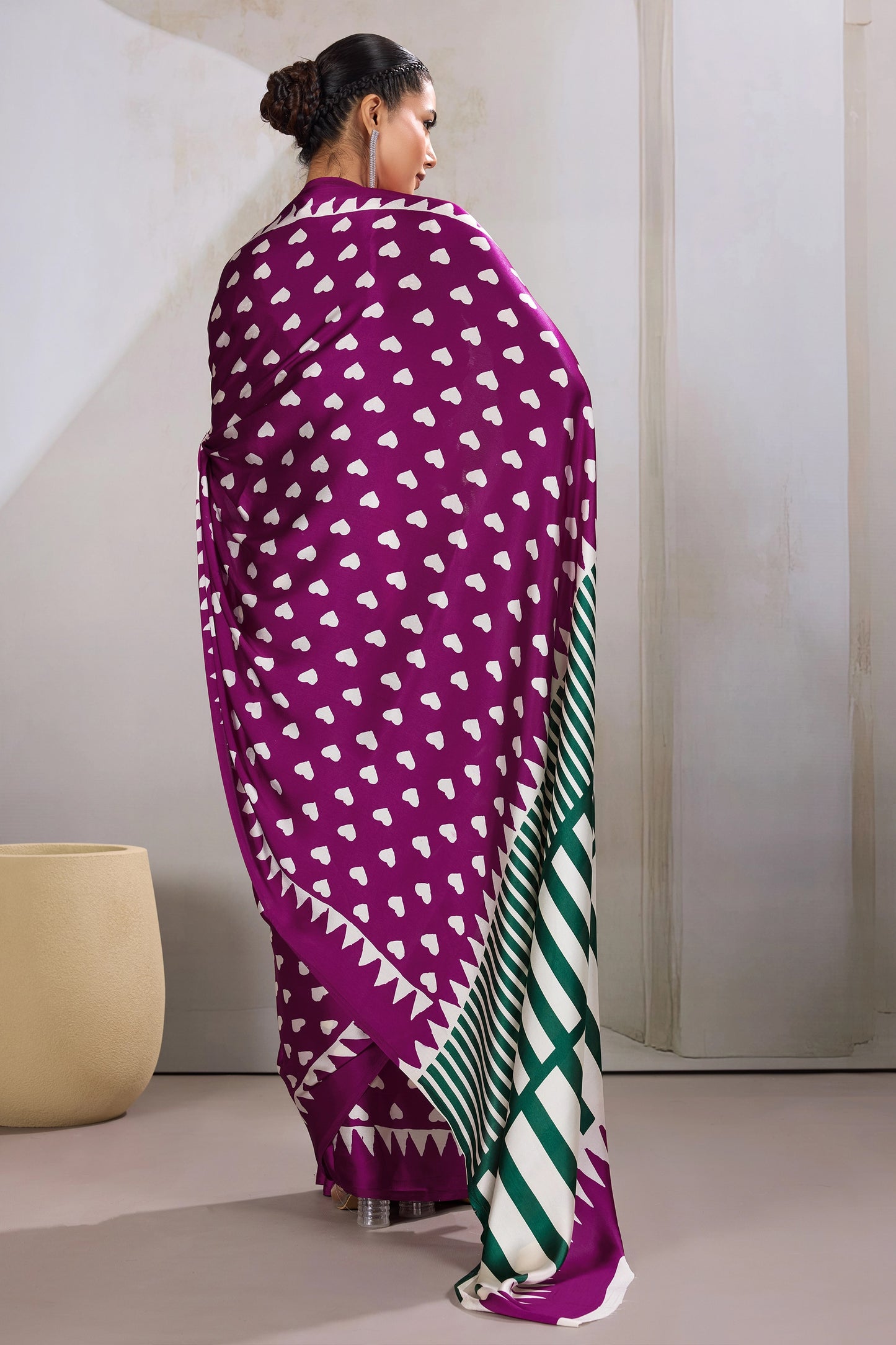 Magenta Printed Satin Saree-SAR11854_5_SareeButa.com