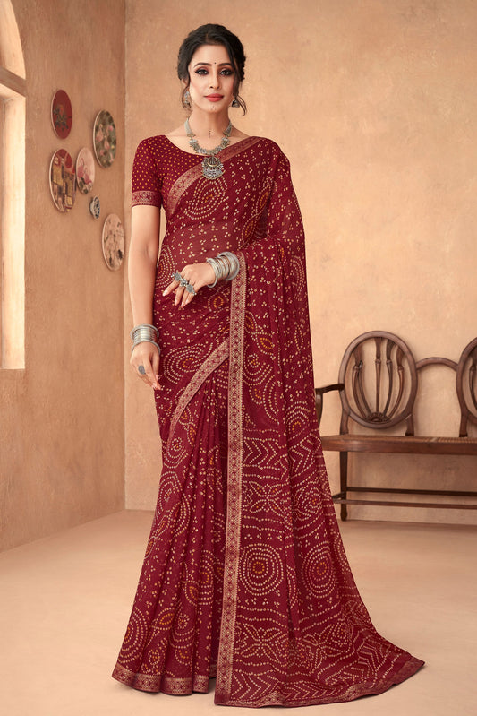 maroon-chiffon-printed-bandhani-saree-zb131330_1_SareeButa.com