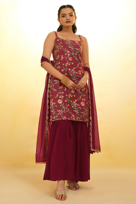 maroon-net-sharara-suit-ss101_1_SareeButa.com