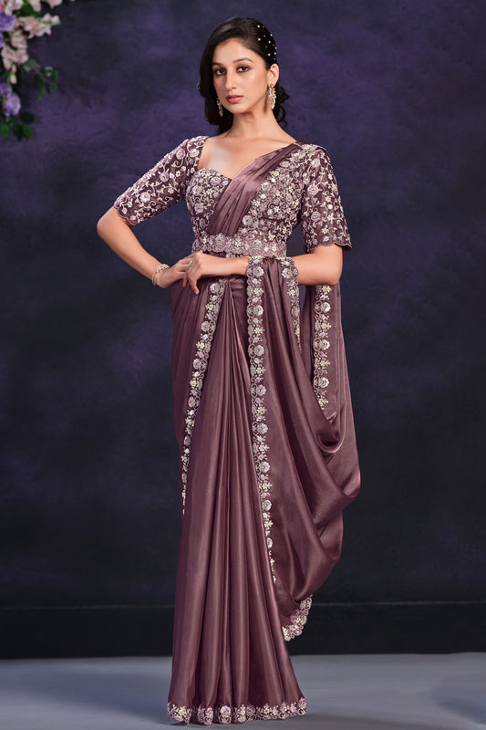 mauve-crepe-satin-silk-readymade-saree-zb131312_1_SareeButa.com