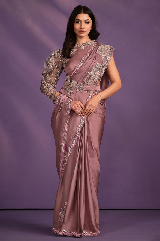 mauve-satin-crepe-silk-readymade-saree-zb130236_1_SareeButa.com